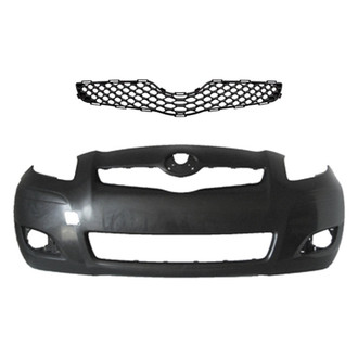 Replace® - 2-Piece (Front Bumper Cover, Grille) (Standard Line)