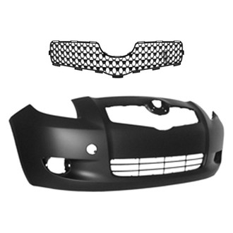 Replace® - 2-Piece (Front Bumper Cover, Grille) (Standard Line)