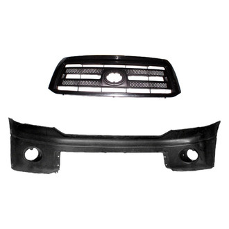 Replace® - 2-Piece (Front Bumper Cover, Grille) (Standard Line)