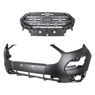 Replace® - 2-Piece (Front Bumper Cover, Grille) (CAPA Certified)