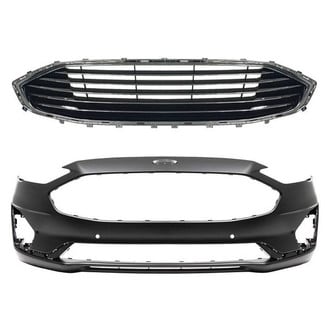 Replace® - 2-Piece (Front Bumper Cover, Grille) (CAPA Certified)