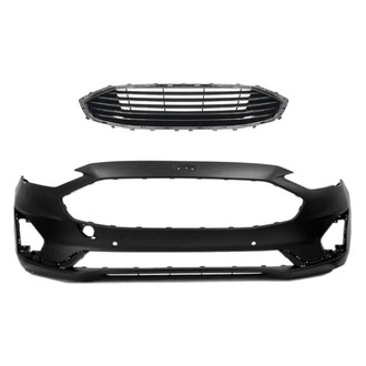 Replace® - 2-Piece (Front Bumper Cover, Grille) (CAPA Certified)