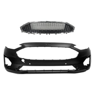 Replace® - 2-Piece (Front Bumper Cover, Grille) (CAPA Certified)