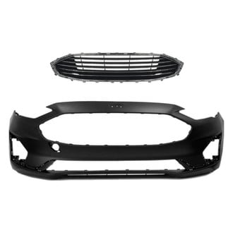 Replace® - 2-Piece (Front Bumper Cover, Grille) (CAPA Certified)