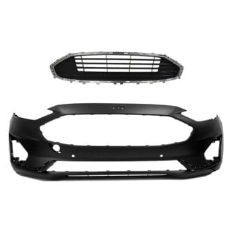 Replace® - 2-Piece (Front Bumper Cover, Grille) (CAPA Certified)