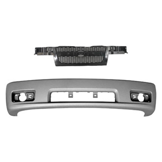 Replace® - 2-Piece (Front Bumper Cover, Grille) (Standard Line)
