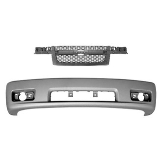 Replace® - 2-Piece (Front Bumper Cover, Grille) (Standard Line)