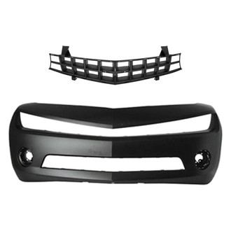 Replace® - 2-Piece (Front Bumper Cover, Grille) (Standard Line)