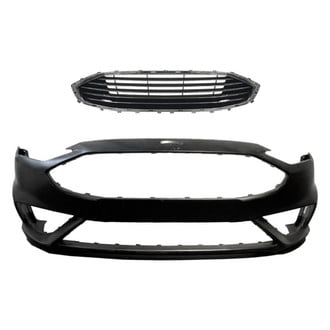 Replace® - 2-Piece (Front Bumper Cover, Grille) (CAPA Certified)