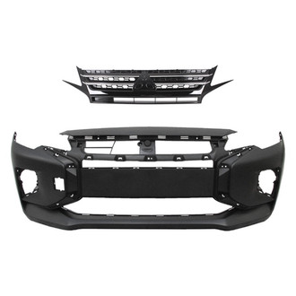 Replace® - 2-Piece (Front Bumper Cover, Grille) (Standard Line)