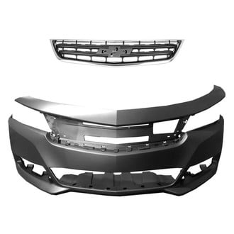 Replace® - 2-Piece (Front Bumper Cover, Grille) (CAPA Certified)