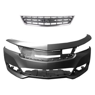 Replace® - 2-Piece (Front Bumper Cover, Grille) (CAPA Certified)