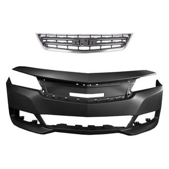Replace® - 2-Piece (Front Bumper Cover, Grille) (CAPA Certified)