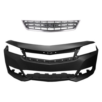 Replace® - 2-Piece (Front Bumper Cover, Grille) (CAPA Certified)