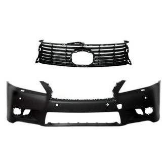 Replace® - 2-Piece (Front Bumper Cover, Grille) (CAPA Certified)