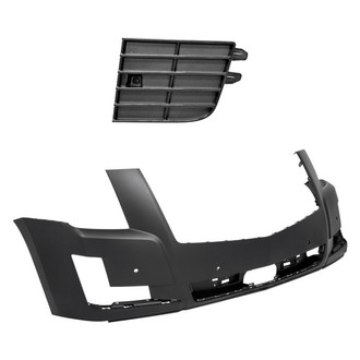 Replace® - 2-Piece (Front Bumper Cover, Grille) (Standard Line)
