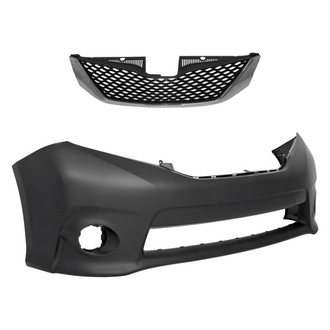 Replace® - 2-Piece (Front Bumper Cover, Grille) (Standard Line)