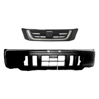 Replace® - 2-Piece (Front Bumper Cover, Grille) (Standard Line)