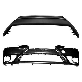 Replace® - 2-Piece (Front Bumper Cover, Grille) (CAPA Certified)