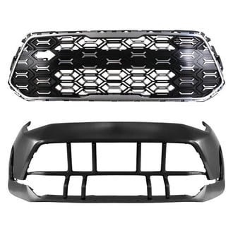 Replace® - 2-Piece (Front Bumper Cover, Grille) (Standard Line)
