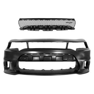 Replace® - 2-Piece (Front Bumper Cover, Grille) (Standard Line)
