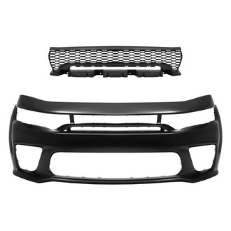 Replace® - 2-Piece (Front Bumper Cover, Grille) (Standard Line)
