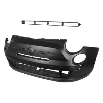 Replace® - 2-Piece (Front Bumper Cover, Grille) (Standard Line)
