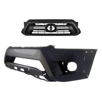 Replace® - 2-Piece (Front Bumper Cover, Grille)