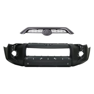 Replace® - 2-Piece (Front Bumper Cover, Grille) (Standard Line)