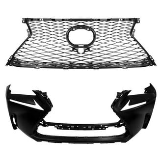 Replace® - 2-Piece (Front Bumper Cover, Grille) (CAPA Certified)