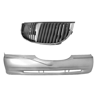 Replace® - 2-Piece (Front Bumper Cover, Grille) (Standard Line)
