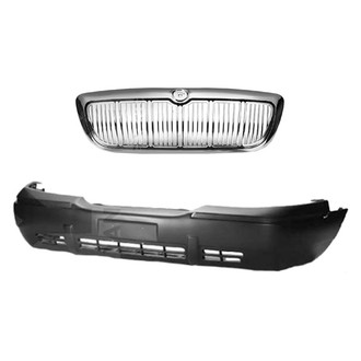 Replace® - 2-Piece (Front Bumper Cover, Grille) (Standard Line)
