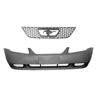 Replace® - 2-Piece (Front Bumper Cover, Grille) (Standard Line)