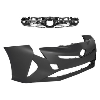 Replace® - 2-Piece (Front Bumper Cover, Grille) (Standard Line)