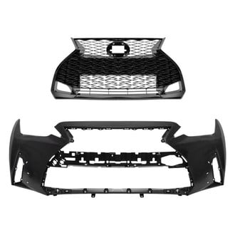 Replace® - 2-Piece (Front Bumper Cover, Grille) (Standard Line)