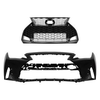 Replace® - 2-Piece (Front Bumper Cover, Grille) (Standard Line)