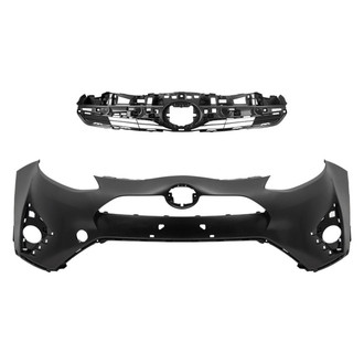 Replace® - 2-Piece (Front Bumper Cover, Grille) (Standard Line)
