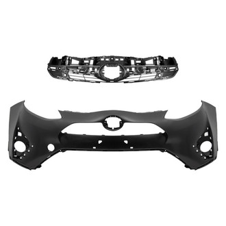 Replace® - 2-Piece (Front Bumper Cover, Grille) (Standard Line)