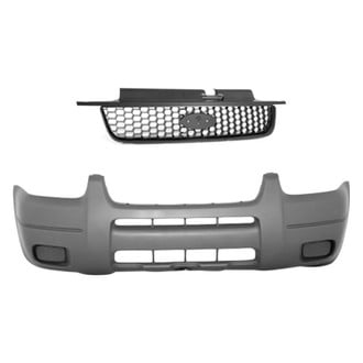 Replace® - 2-Piece (Front Bumper Cover, Grille) (Standard Line)