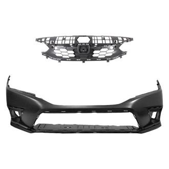 Replace® - 2-Piece (Front Bumper Cover, Grille) (CAPA Certified)
