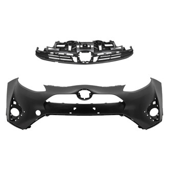 Replace® - 2-Piece (Front Bumper Cover, Grille) (Standard Line)