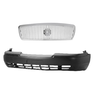 Replace® - 2-Piece (Front Bumper Cover, Grille) (Standard Line)
