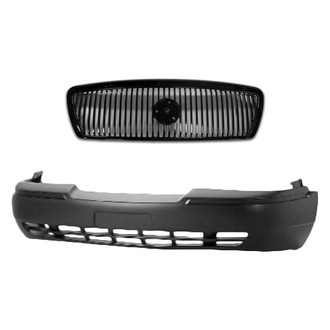 Replace® - 2-Piece (Front Bumper Cover, Grille) (Standard Line)