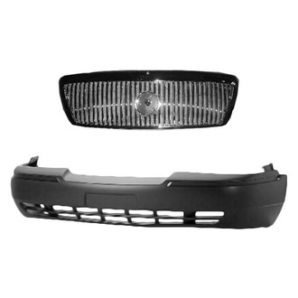 Replace® - 2-Piece (Front Bumper Cover, Grille) (Standard Line)