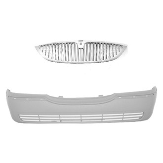 Replace® - 2-Piece (Front Bumper Cover, Grille) (Standard Line)