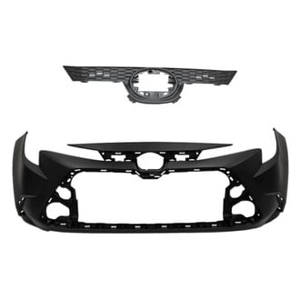Replace® - 2-Piece (Front Bumper Cover, Grille) (Standard Line)