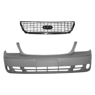 Replace® - 2-Piece (Front Bumper Cover, Grille) (Standard Line)