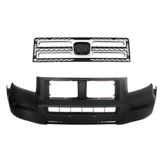 Replace® - 2-Piece (Front Bumper Cover, Grille) (Standard Line)