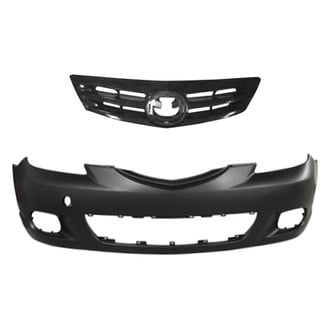 Replace® - 2-Piece (Front Bumper Cover, Grille) (Standard Line)