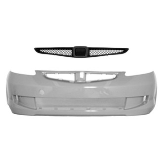 Replace® - 2-Piece (Front Bumper Cover, Grille) (Standard Line)